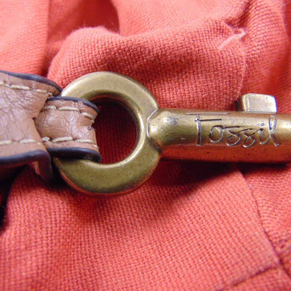 Fossil Multicolored Striped Canvas Shoulder Bag/T… - image 8